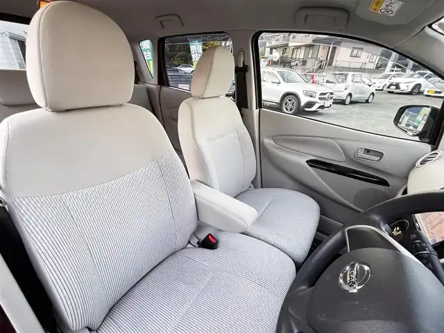 日産 デイズ X 熊本県 2013(平25)年 7.1万km レディッシュマルーンPM 社外7インチナビ（AVN-G02）/【フルセグTV/CD/DVD】/全方囲カメラ/バックカメラ/アイドリングストップ/前後ドライブレコーダー/ETC/オートライト/ウィンカーミラー/プッシュスタート/純正フロアマット/純正ドアバイザー/盗難防止装置/保証書/取扱説明書