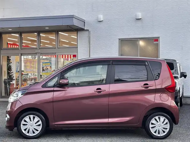 日産 デイズ X 熊本県 2013(平25)年 7.1万km レディッシュマルーンPM 社外7インチナビ（AVN-G02）/【フルセグTV/CD/DVD】/全方囲カメラ/バックカメラ/アイドリングストップ/前後ドライブレコーダー/ETC/オートライト/ウィンカーミラー/プッシュスタート/純正フロアマット/純正ドアバイザー/盗難防止装置/保証書/取扱説明書