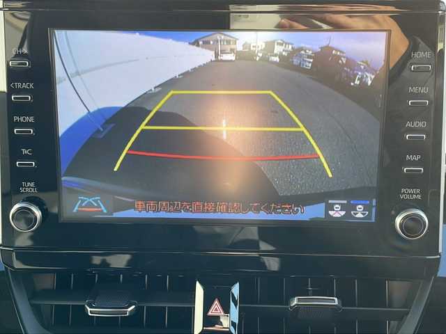 トヨタ カローラ クロス ハイブリッド Z 岩手県 2022(令4)年 0.7万km センシュアルレッドマイカ ワンオナ 8型ナビ フルセグ 電動リアゲート バックC DVD再生 ビルトインETC 電動ハーフレザーシート シートヒーター ドライブレコーダー BSM レーダークルーズコントロール オートLEDライト フォグランプ ルーフレール 純正18AW スマートキー スペアキー