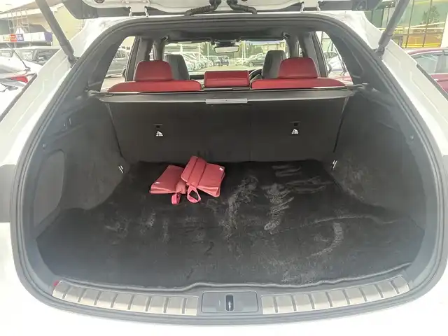 レクサス ＲＸ 500h Fスポーツパフォーマンス 愛媛県 2023(令5)年 4.6万km ホワイトノーヴァガラスフレーク 登録時走行距離:45271km/純正ナビ/BT/TV/Apple Car Play/Android Auto/全方位カメラ/前後ドラレコ/デジタルインナーミラー/トヨタセーフティセンス/追従クルコン/HVD/前席パワーシート/前席シートエアコン/置くだけ充電/オートライト/オートハイビーム/M/Tモード付/パドルシフト/スマートキー/電動パワーゲート/電動稼働リアシート