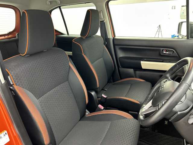 スズキ クロスビー HYBRID MZ 三重県 2019(平31)年 4.9万km フレイムオレンジパールメタリック/ブラック2トーンルーフ /禁煙車//純正SDナビ//全方位カメラ//オートAC//革巻きステアリング//ステアリングスイッチ//DN席シートヒーター//MTモード付AT//パドルシフト//クルーズコントロール//衝突軽減ブレーキ//レーンキープアシスト//後方コーナーセンサー//社外前後ドライブレコーダー//ワンオーナー//LED//オートライト//フォグ//AW付スタッドレス積み込み