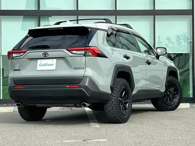 トヨタ ＲＡＶ４ アドベンチャー 和歌山県 2021(令3)年 3.4万km アッシュグレーメタリック/アーバンカーキ TRDフロントガーニッシュ/サンルーフ/ブロックタイヤ/ルーフレール/純正ナビ/バックカメラ/衝突軽減ブレーキ/レーダークルーズコントロール/ブラインドスポットモニター/横滑り抑制機能/ドライブレコーダー/純正ビルトインETC2.0/パワーシート/シートヒーター/シートエアベンチレーション/ステアリングヒーター/LEDヘッドライト/フォグランプ/オートライト/オートマチックハイビーム