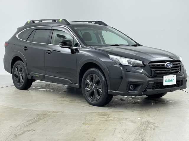 スバル アウトバック X－ブレイクEX 道央・札幌 2022(令4)年 4.3万km クリスタルブラックシリカ ・ワンオーナー/・4WD/・寒冷地仕様/・純正11.6インチセンターインフォメーションディスプレイ/&TV&BT&Apple Car Play&Android Auto/・バック、サイドカメラ/・パワーバックドア/・アイサイトX/・レーダークルーズコントロール/・ブラインドスポットモニター/・ハーフレザーシート/・前席パワーシート/・全席シートヒーター/・ステアリングヒーター/・ビルトインETC/・社外全方位ドライブレコーダー/・スマートキー一体型エンジンスターター/・TVキャンセラー/・LEDヘッドライト/・スマートキー/・社外AWスタッドレスタイヤ積込