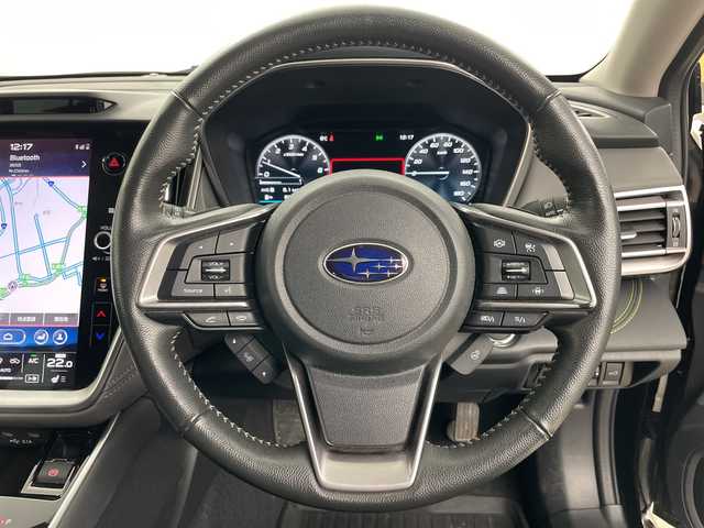 スバル アウトバック X－ブレイクEX 道央・札幌 2022(令4)年 4.3万km クリスタルブラックシリカ ・ワンオーナー/・4WD/・寒冷地仕様/・純正11.6インチセンターインフォメーションディスプレイ/&TV&BT&Apple Car Play&Android Auto/・バック、サイドカメラ/・パワーバックドア/・アイサイトX/・レーダークルーズコントロール/・ブラインドスポットモニター/・ハーフレザーシート/・前席パワーシート/・全席シートヒーター/・ステアリングヒーター/・ビルトインETC/・社外全方位ドライブレコーダー/・スマートキー一体型エンジンスターター/・TVキャンセラー/・LEDヘッドライト/・スマートキー/・社外AWスタッドレスタイヤ積込