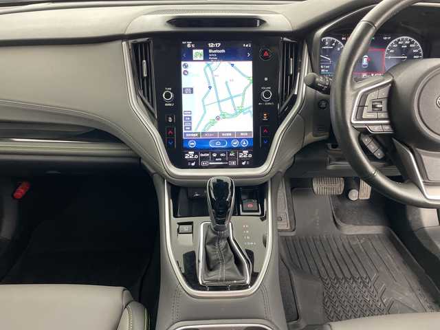 スバル アウトバック X－ブレイクEX 道央・札幌 2022(令4)年 4.3万km クリスタルブラックシリカ ・ワンオーナー/・4WD/・寒冷地仕様/・純正11.6インチセンターインフォメーションディスプレイ/&TV&BT&Apple Car Play&Android Auto/・バック、サイドカメラ/・パワーバックドア/・アイサイトX/・レーダークルーズコントロール/・ブラインドスポットモニター/・ハーフレザーシート/・前席パワーシート/・全席シートヒーター/・ステアリングヒーター/・ビルトインETC/・社外全方位ドライブレコーダー/・スマートキー一体型エンジンスターター/・TVキャンセラー/・LEDヘッドライト/・スマートキー/・社外AWスタッドレスタイヤ積込