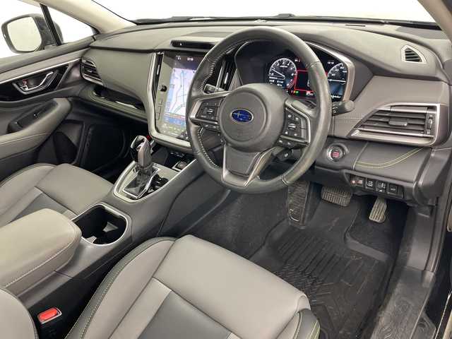 スバル アウトバック X－ブレイクEX 道央・札幌 2022(令4)年 4.3万km クリスタルブラックシリカ ・ワンオーナー/・4WD/・寒冷地仕様/・純正11.6インチセンターインフォメーションディスプレイ/&TV&BT&Apple Car Play&Android Auto/・バック、サイドカメラ/・パワーバックドア/・アイサイトX/・レーダークルーズコントロール/・ブラインドスポットモニター/・ハーフレザーシート/・前席パワーシート/・全席シートヒーター/・ステアリングヒーター/・ビルトインETC/・社外全方位ドライブレコーダー/・スマートキー一体型エンジンスターター/・TVキャンセラー/・LEDヘッドライト/・スマートキー/・社外AWスタッドレスタイヤ積込