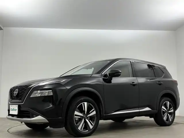日産 エクストレイル G e－4ORCE 岡山県 2022(令4)年 5.2万km ダイヤモンドブラック 純正１２インチナビ　プロパイロット　衝突軽減ブレーキシステム　レーダークルーズコントロール　アラウンドビューモニター　ビルトインＥＴＣ２．０　ＬＥＤヘッドライト　シートヒーター　デジタルインナーミラー