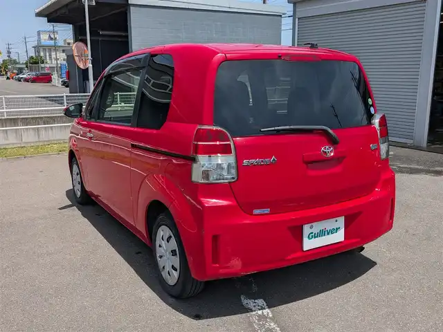 トヨタ スペイド X 福井県 2013(平25)年 7.3万km スーパーレッドⅤ ワンオーナー車/バックカメラ/片側パワースライドドア/横滑り防止装置/純正7インチSDナビ（CD/DVD/BT）/フルセグテレビ/ETC/アイドリングストップ/ダブルエアバッグ/純正フロアマット/純正ホイルキャップ/スマートキー