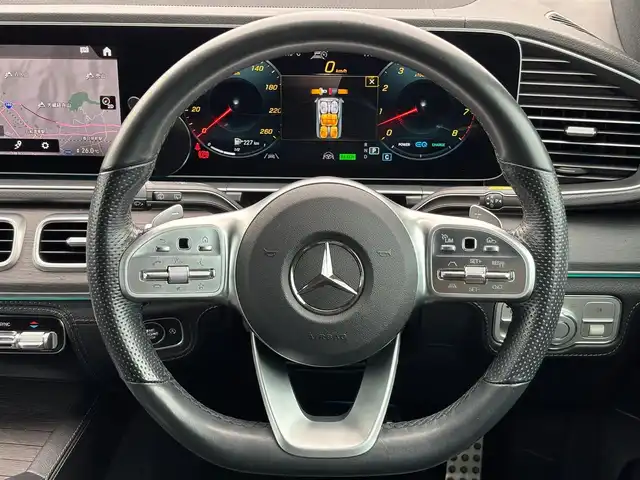 メルセデス・ベンツ ＧＬＥ４５０ 4MATIC スポーツ 山梨県 2020(令2)年 3.2万km ダイヤモンドホワイト ワンオーナー/パノラマサンルーフ/HUD/ブルメスターサウンド/純正HDDナビ/（BT/USB/フルセグTV）/全周囲カメラ/アダプティブクルーズコントロール/衝突被害軽減ブレーキ/レーンキープアシスト/ブラインドスポットモニター/オートハイビーム/黒革シート/前席パワーシート/全席シートヒーター/前席エアシート/アンビエントライト/エアサスペンション/電動リアゲート/ルーフレール/新車時保証書/取扱説明書