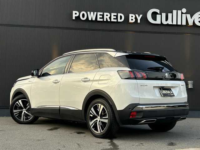 プジョー ３００８ GT ハイブリッド4 長野県 2021(令3)年 4.8万km パールⅡ パノラマサンルーフ/純正ナビ　/シートマッサージャー　/バックカメラ　/ＡＣＣ　/ＢＳＭ　/ＬＫＡ/ハーフレザー　/シートヒーター　/パワーシート　/パワーバックドア　/ランバーサポート　/ＭｉｒｒｏｒＬｉｎｋ　/ＣａｒＰｌａｙ