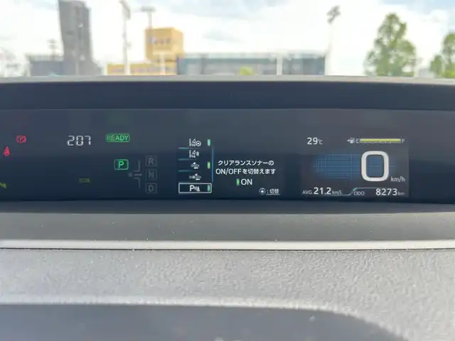 トヨタ プリウス A プレミアム 愛媛県 2019(令1)年 0.9万km ホワイトパールクリスタルシャイン ワンオーナー/プッシュスタート/純正メモリナビ（AM/FM/ワンセグTV/Bluetooth）/バックカメラ/ETC/クルーズコントロール/AAC/ドライブレコーダー/パワーシート/純正アルミホイール/横滑り防止装置/コーナーセンサー/レーンキープアシスト/オートライト/オートマチックハイビーム