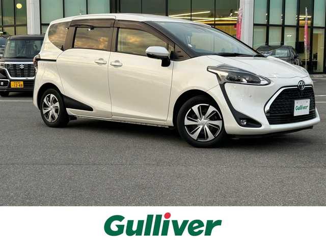 トヨタ シエンタ G クエロ 奈良県 2020(令2)年 4.9万km ホワイトパールクリスタルシャイン 両側パワースライドドア/純正ナビ(フルセグTV/CD/DVD/AM・FM/BT)/アラウンドビューモニター/ビルトインETC2.0/前方ドラレコ/ハーフレザーシート/トヨタセーフティセンス/インテリジェントクリアランスソナー/アイドリングストップ機能/LEDヘッドライト/LEDフロントフォグランプ/ドアバイザー