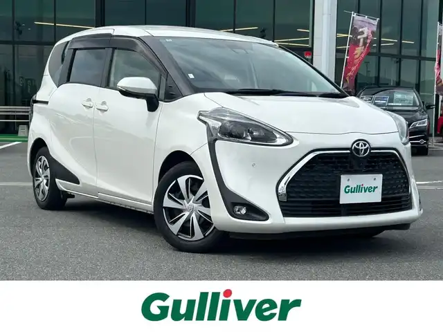 トヨタ シエンタ G クエロ 奈良県 2020(令2)年 4.9万km ホワイトパールクリスタルシャイン 両側パワースライドドア/純正ナビ(フルセグTV/CD/DVD/AM・FM/BT)/アラウンドビューモニター/ビルトインETC2.0/前方ドラレコ/ハーフレザーシート/トヨタセーフティセンス/インテリジェントクリアランスソナー/アイドリングストップ機能/LEDヘッドライト/LEDフロントフォグランプ/ドアバイザー