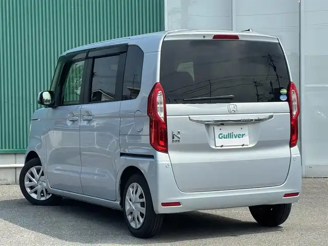 ホンダ Ｎ ＢＯＸ G EX ホンダセンシング 福岡県 2020(令2)年 2.8万km モーニングミストブルーM 〇ワンオーナー/〇純正8インチナビ/〇フルセグTV/〇BT/〇バックカメラ/〇パワースライドドア（両側）/〇ビルトインETC/〇ドライブレコーダー/〇ホンダセンシング/・衝突軽減ブレーキ/・誤発進抑制機能/・アダプティブクルーズコントロール/・オートハイビーム/〇LEDヘッドランプ/〇オートライト/〇純正14インチフルホイールキャップ/〇オートエアコン/〇ステアリングスイッチ/〇シートヒーター（前席）/〇スマートキーシステム/プッシュエンジンスタート/〇禁煙車