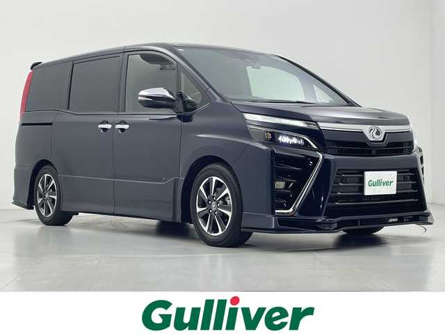 トヨタ ヴォクシー ZS 煌Ⅱ 愛知県 2019(平31)年 4.1万km ブラッキッシュアゲハガラスフレーク 純正ナビゲーション/・フルセグTV/・CD/DVD再生/・Bluetooth/バックカメラ/フリップダウンモニター/ETC2.0 /ドライブレコーダー/両側パワースライドドア/LEDオートライト/フォグランプ/オートハイビーム/前後コーナーセンサー/純正16インチアルミホイール/スマートキー