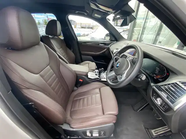 ＢＭＷ ＢＭＷ Ｘ３ xDrive20d Mスポーツ 福岡県 2020(令2)年 2.6万km 白 ・1オーナー/・サンルーフ/・アクティブクルーズコントロール/・純正メモリーナビ/USB/Bluetooth/AppleCarPlay/・全方位カメラ/・茶革シート/シートヒーター/・前後ドライブレコーダー/・フルセグ/・ETC/・純正20AW/・プッシュスタート/・パーキングアシスト/・アイドリングストップ/・スマートキー/・スペアキー/・電動リアゲート/・フルフラットシート/・パワーシート/・レーンキープアシスト/・オートライト/・LEDライト/・ワイヤレス充電