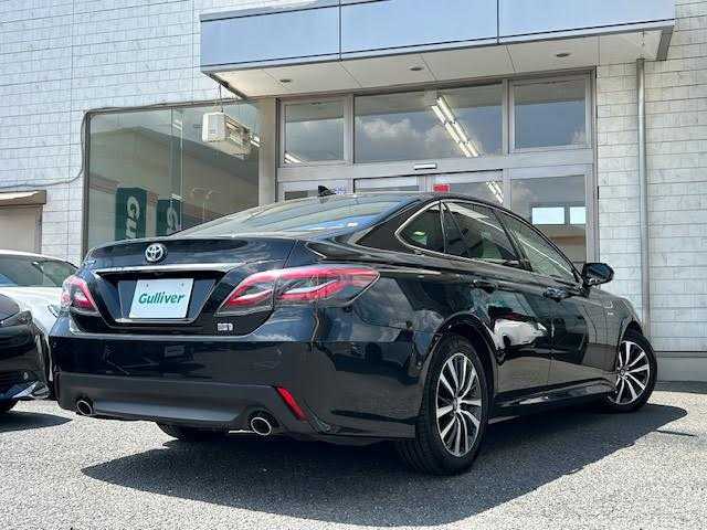 トヨタ クラウン ハイブリッド S Cパッケージ 埼玉県 2018(平30)年 4万km プレシャスブラックパール プリクラッシュセーフティ/レーンキープアシスト/ブラインドスポットモニター/クリアランスソナー/純正メモリナビ　CD/USB/Bluetooth/AUX/Miracast/フルセグTV/全方位カメラ/バックカメラ/革シート(合皮)/前席パワーシート/前席シートヒーター/エアーシート/DRIVEモードセレクト/EVモード/ETC2.0/LEDヘッドライト/純正17インチアルミホイール