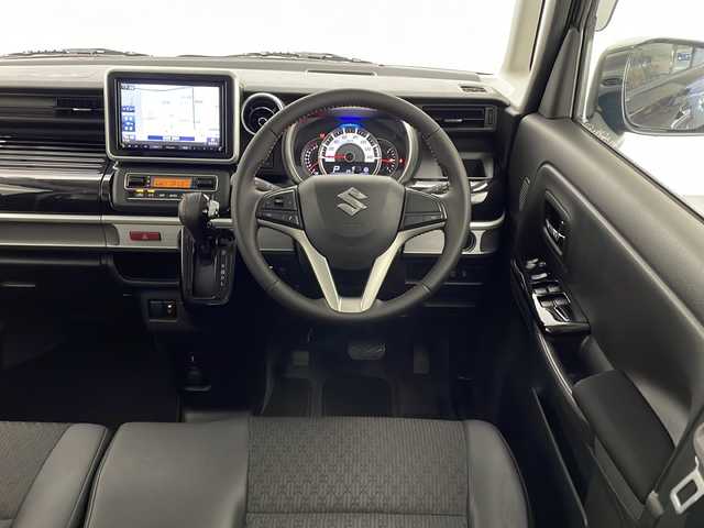 スズキ スペーシア カスタム HYBRID XS 宮崎県 2018(平30)年 5万km ムーンライトバイオレットPM 禁煙車/衝突被害軽減ブレーキ/社外8型ナビTV/（PIONEER/AVIC-RLS901/CD/DVD/Bluetooth/フルセグTV)/社外前後ドライブレコーダー/社外ETC/純正LEDオートライト/純正LEDフォグ/純正15インチアルミ/純正エアロ/純正ルーフエンドスポイラー/純正フロアマット/全方位モニター/両側電動スライドドア/レーンディパーチャーアラート/クリアランスソナー/エネチャージ/オートエアコン/シートヒーター/ハーフレザーシート/ウインカードアミラー/スマートキー/プッシュエンジンスタート/スペアキー/新車時保証書/取扱い説明書