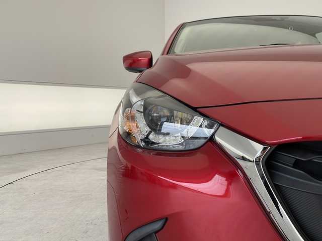 マツダ デミオ 13S 愛知県 2015(平27)年 4.5万km ソウルレッドプレミアムメタリック 衝突軽減システム/純正ナビ ＳＤカードなし/フルセグ/CD DVD/Bluetooth/バックカメラ/純正アルミホイール/LEDヘッドライト/オートライト/ドライブレコーダー/ETCステアリングスイッチ/スマートキー/プッシュスタート