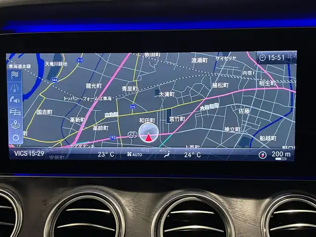メルセデス・ベンツ Ｅ２２０ｄ SW ローレウスエディション 静岡県 2020(令2)年 4.2万km オブシディアンブラック 衝突軽減ブレーキ　/黒革　/純正ナビＴＶ　/ＳＲ　/３６０°カメラ　/ＡＣＣ　/エアバランスパッケージ　/パワーシート／ヒーター　/パドルシフト　/電動リアゲート　/ドライブレコーダー　/ＥＴＣ　/純正１９ＡＷ