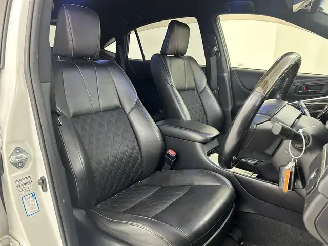 トヨタ ハリアー エレガンス 大阪府 2015(平27)年 9.8万km ホワイトパールクリスタルシャイン 社外9インチナビ　ALPINE EX9/　BT/CD/DVD/フルセグ/FM/AM/バックカメラ/LEDヘッドライト/ハーフレザーシート/社外20インチアルミ/D席パワーシート/社外デジタルインナーミラー/ETC/社外フロントグリル/アイドリングスイッチ/ウィンカーミラー