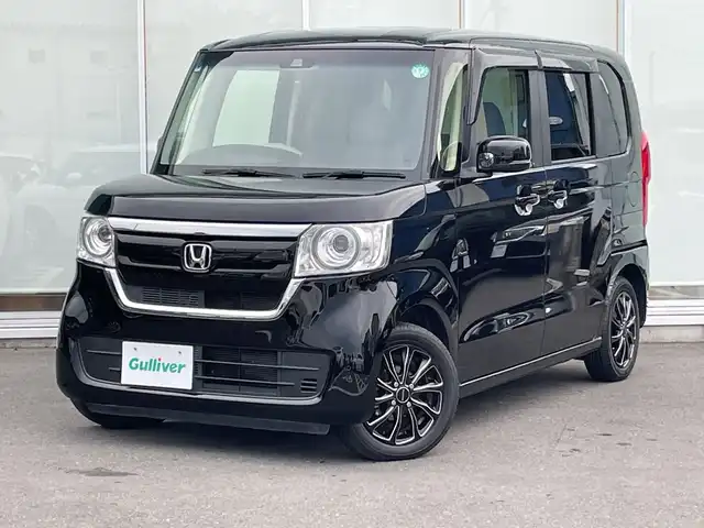 ホンダ Ｎ ＢＯＸ G L ホンダセンシング 神奈川県 2019(令1)年 3.8万km クリスタルブラックパール 純正ナビゲーション(VXM-194Fi)/バックカメラ/フルセグTV/CD/DVD/Bluetooth/ホンダセンシング/コーナーセンサー/クルーズコントロール/ビルドインETC/後席サンシェード/片側パワースライドドア/ステアリング白レザー/ドアバイザー/社外アルミホイール