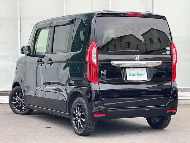 ホンダ Ｎ ＢＯＸ G L ホンダセンシング 神奈川県 2019(令1)年 3.8万km クリスタルブラックパール 純正ナビゲーション(VXM-194Fi)/バックカメラ/フルセグTV/CD/DVD/Bluetooth/ホンダセンシング/コーナーセンサー/クルーズコントロール/ビルドインETC/後席サンシェード/片側パワースライドドア/ステアリング白レザー/ドアバイザー/社外アルミホイール