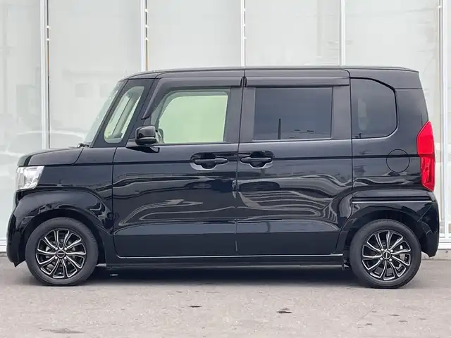 ホンダ Ｎ ＢＯＸ G L ホンダセンシング 神奈川県 2019(令1)年 3.8万km クリスタルブラックパール 純正ナビゲーション(VXM-194Fi)/バックカメラ/フルセグTV/CD/DVD/Bluetooth/ホンダセンシング/コーナーセンサー/クルーズコントロール/ビルドインETC/後席サンシェード/片側パワースライドドア/ステアリング白レザー/ドアバイザー/社外アルミホイール