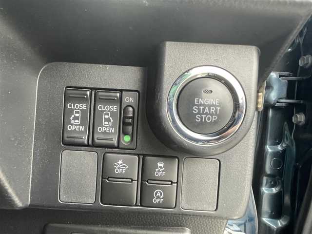 トヨタ タンク カスタムG－T 愛媛県 2017(平29)年 5.4万km レーザーブルークリスタルシャイン 社外ナビ/CD/DVD/Bluetooth/フルセグテレビ/全周囲車外カメラ/アイドリングストップ/ウィンカーミラー/ドアバイザー/プッシュスタート/両側パワースライドドア/ETC/前後エアロパーツ/純正アルミホイール/シートヒーター