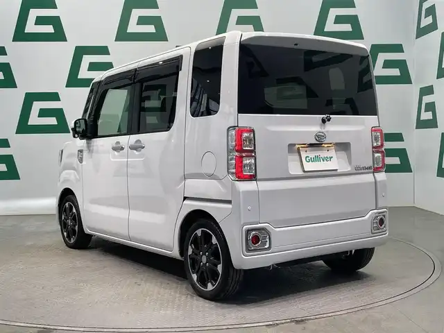 ダイハツ ウェイク G ターボVS SA Ⅲ 鹿児島県 2022(令4)年 2.1万km シャイニングホワイトパール ワンオーナー/禁煙車/スマートアシストIII/　・レーンキープアシスト/　・先行車発進お知らせ機能/　・プリクラッシュセーフティ/　・誤発進抑制機能/　・オートマチックハイビーム/8インチ純正ナビ(NSZN-X72D)/　・Bluetooth/　・フルセグTV/　・AM/FM/両側パワースライドドア/コーナーセンサー/LEDヘッドライト/ETC2.0/前後ドライブレコーダー/社外フロアマット/純正アルミホイール/電動格納ミラー/ステアリングリモコン