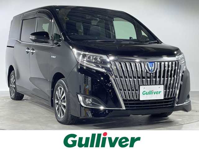 トヨタ エスクァイア ハイブリッド Gi 福岡県 2019(平31)年 7万km ブラック 純正メモリーナビゲーション/フルセグテレビ/CD DVD BT HDMI/バックカメラ/LEDヘッドライト/黒皮シート/シートヒーター/デジタルインナーミラー/ドライブレコーダー前後/両側パワースライドドア/クルーズコントロール/ウッドコンビハンドル/ステアリングスイッチ/オートライト/オートハイビーム/スマートキー/プッシュスタートエンジン