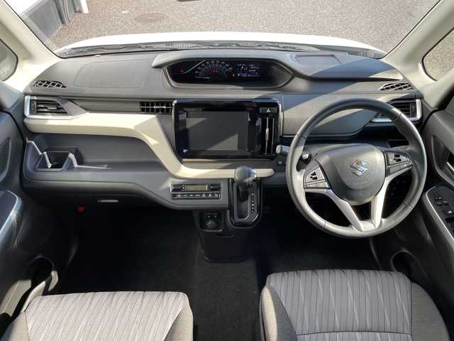 スズキ ソリオ HV MZ 千葉県 2022(令4)年 1.7万km リーフホワイト 衝突被害軽減システム/車線逸脱警報/クルーズコントロール/両側パワースライドドア/横滑り防止装置/アイドリングストップ/LEDヘッドライト/フォグランプ/オートライト/ウィンカーミラー/電動格納ミラー/純正15インチAW/シートリフター/プッシュスタート/スマートキー/スペアキー/取扱説明書/保証書