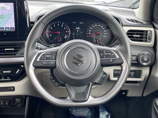 スズキ スイフト HYBRID MZ 青森県 2024(令6)年 0.3万km 青 4WD/純正9インチメモリナビ・フルセグTV/CD・DVD・Bluetooth/全方位モニター/前席シートヒーター/セーフティサポート/デュアルセンサーブレーキサポート2/アダプティブクルーズコントロール/レーンキープアシスト/ブラインドスポットモニター/アダプティブハイビーム/パドルシフト/ドアミラーヒーター/ビルトインETC/純正フロアマット/LEDヘッドライト/オートライト/LEDフォグランプ/純正16インチアルミ/スペアキー