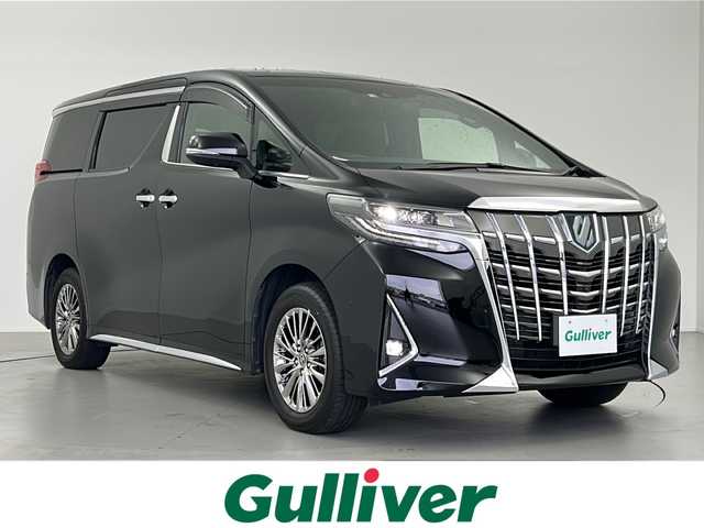 トヨタ アルファードハイブリット エグゼクティブ ラウンジ 愛知県 2022(令4)年 6.8万km ブラック メーカーナビ/・フルセグTV/・Bluetooth/ＪＢＬプレミアムサウンド/メーカーフリップダウン/全方位カメラ/グレード限定アルミホイール/トヨタセーフティセンス/両側パワースライドドア/イージークローザー/ビルトインＥＴＣ２．０/パワーオットマン/レザーシート/メモリパワーシート/全席シートヒーター/全席シートクーラー/ハンドルヒーター/ステアリングリモコン/ブラインドスポットモニター/ドライブレコーダー/ＬＥＤオートライト/フォグランプ/コーナーセンサー/ドアバイザー