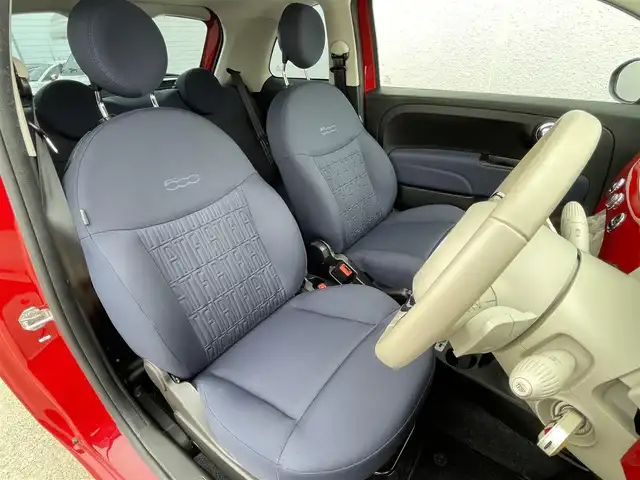 フィアット ５００ 1．2 カルト 東京都 2022(令4)年 1.3万km 赤 ＡｐｐｌｅＣａｒＰｌａｙ/ＡｎｄｒｏｉｄＡｕｔｏ　/社外１２セグ　/Ｂカメラ/前後ドラレコ/ＥＴＣ/ｉ－ＳＴＯＰ/ＣＩＴＹモード/パドルシフト/ＵＳＢ/革巻きステア/キーレス/ＩＳＯＦＩＸ