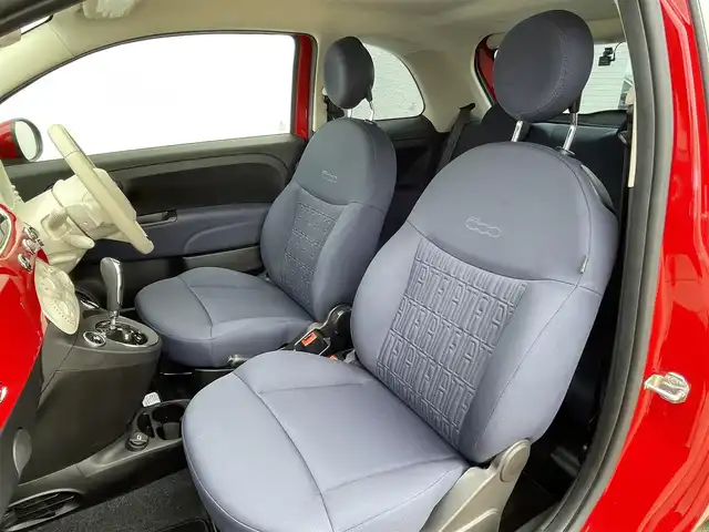 フィアット ５００ 1．2 カルト 東京都 2022(令4)年 1.3万km 赤 ＡｐｐｌｅＣａｒＰｌａｙ/ＡｎｄｒｏｉｄＡｕｔｏ　/社外１２セグ　/Ｂカメラ/前後ドラレコ/ＥＴＣ/ｉ－ＳＴＯＰ/ＣＩＴＹモード/パドルシフト/ＵＳＢ/革巻きステア/キーレス/ＩＳＯＦＩＸ