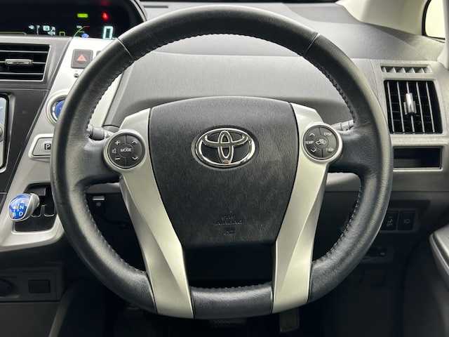 トヨタ プリウス α S ツーリングセレクション 宮城県 2012(平24)年 7.1万km グレーメタリック 1オーナー/純正ナビ/(AM/FM/CD/DVD/USB/SD)/フルセグTV/Bluetooth/バックカメラ/ETC/プッシュスタート/スマートキー/オートライト/LEDヘッドライト/フォグランプ/ヘッドライトレベライザー/ヘッドライトウォッシャー/車両接近音オフスイッチ/ドアバイザー/純正フロアマット/純正17インチアルミホイール