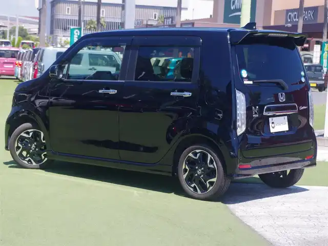 ホンダ Ｎ ＷＧＮ カスタム Lターボ ホンダS 千葉県 2020(令2)年 2.4万km クリスタルブラックパール ホンダセンシング/・衝突軽減ブレーキ（CMBS）/・車線維持支援システム（LKAS）/・アダプティブクルーズコントロール（ACC）/・後方誤発進抑制機能/・誤発進抑制機能/ハーフレザーシート/純正SDナビ/地デジTV/【DVD/CD再生機能　Bluetooth接続】/バックカメラ/ドライブレコーダー/革巻きステアリング/パドルシフト/ETC/LEDヘッドライト/フォグライト/ウインカーミラー/リアコーナーセンサー/純正15インチアルミホイル/サイド/カーテンエアバッグ/スマートキー