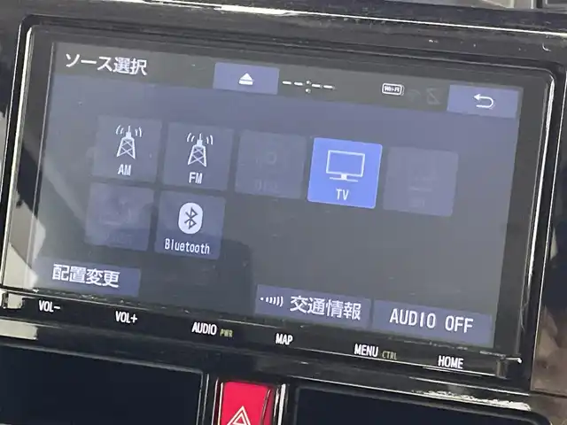 トヨタ ルーミー カスタムG－T 群馬県 2022(令4)年 2.2万km ブラックマイカメタリック ワンオーナー　純正９型ナビ　Ｂカメラ　スマアシ　衝突軽減　レーダークルーズ　ＡＨＢ　コーナーセンサー　両パワスラ　前後ドラレコ　ＬＥＤヘッド　ＬＥＤフォグ　ビルトインＥＴＣ　Ｐスタート　純正アルミ　禁煙車