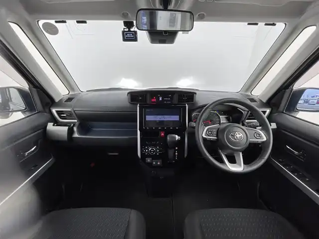 トヨタ ルーミー カスタムG－T 群馬県 2022(令4)年 2.2万km ブラックマイカメタリック ワンオーナー　純正９型ナビ　Ｂカメラ　スマアシ　衝突軽減　レーダークルーズ　ＡＨＢ　コーナーセンサー　両パワスラ　前後ドラレコ　ＬＥＤヘッド　ＬＥＤフォグ　ビルトインＥＴＣ　Ｐスタート　純正アルミ　禁煙車