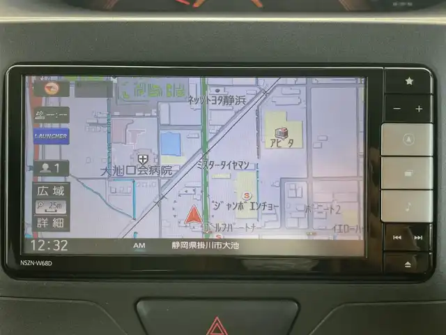 ダイハツ タント L SA Ⅲ 静岡県 2018(平30)年 2.4万km パールホワイトⅢ スマートアシスト3/純正SDナビ(NSZN-W68D)/　AM FM CD DVD Bluetooth USB/リアクリアランスソナー/センターピラーレス/リアサンシェード/アイドリングストップ/ハロゲンヘッドライト/社外フロアマット/リモコンキー/スペアキー有/フルセグTV/両側スライドドア