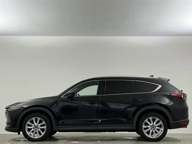 マツダ ＣＸ－８ XD プロアクティブ 埼玉県 2018(平30)年 8.8万km ジェットブラックマイカ 純正ナビ　ＤＶＤ　全方位　後席モニター　ＢＳＭ　ＥＴＣ　ルーフレール　レーダークルーズコントロール　レーンキープアシスト　コーナーセンサー　禁煙車 前後ドライブレコーダー パワーシート スペアキー