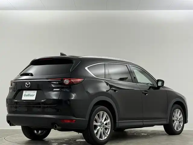 マツダ ＣＸ－８ XD プロアクティブ 埼玉県 2018(平30)年 8.8万km ジェットブラックマイカ 純正ナビ　ＤＶＤ　全方位　後席モニター　ＢＳＭ　ＥＴＣ　ルーフレール　レーダークルーズコントロール　レーンキープアシスト　コーナーセンサー　禁煙車 前後ドライブレコーダー パワーシート スペアキー