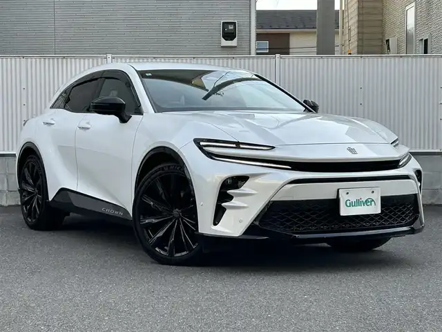 トヨタ クラウン スポーツ Z 栃木県 2024(令6)年 1.1万km プレシャスホワイトパール ワンオーナー/ToyotaSafetySense/・プリクラッシュセーフティ/・緊急時操舵支援＋フロントクロストラフィックアラート［FCTA］＋レーンチェンジアシスト［LCA］/・レーントレーシングアシスト［LTA］＋レーンディパーチャーアラート［LDA］/・レーダークルーズコントロール/・アダプティブハイビームシステム［AHS］/・オートマチックハイビーム［AHB］/・ロードサインアシスト［RSA］/・ドライバー異常時対応システム/・プロアクティブドライビングアシスト［PDA］/・発進遅れ告知機能［TMN］/・ブラインドスポットモニター［BSM］＋安心降車アシスト［SEA］＋後方車両接近告知＋周辺車両接近時サポート/(録画機能・通報提案機能)＋後方車両への接近警報＋セカンダリーコリジョンブレーキ(停車中後突対応)/パーキングサポートブレーキ/ドライブレコーダー(前後方)/トヨタ チームメイト/・アドバンスト パーク(リモート機能付)＋パーキングサポートブレーキ(周囲静止物)/・アドバンスト ドライブ(渋滞時支援)/パノラミックビューモニター/デジタルインナーミラー/ディスプレイオーディオ(コネクティッドナビ対応)Plus