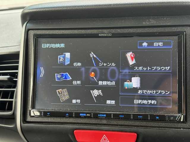 ホンダ Ｎ ＢＯＸ G SSパッケージ 大阪府 2014(平26)年 5.4万km スマートブラック SDナビ（フルセグ/BT/USB/DVD)/両側パワースライドドア/バックカメラ/衝突被害軽減システム/横滑り防止装置/社外AW（14inch)/社外フロアマット/スペアキー1本/取扱説明書/保証書