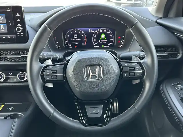 ホンダ ＺＲ－Ｖ Z 群馬県 2023(令5)年 0.7万km Ｄグリーン ワンオーナー/純正9インチワイドナビ/（フルセグ/AppleCarPlay/AndroidAuto）/マルチビューカメラシステム/BOSEプレミアムサウンドシステム/ホンダセンシング/・衝突軽減ブレーキ/・後方誤発進抑制機能/・歩行者事故低減ステアリング/・渋滞追従機能付アダプティブクルーズコントロール/・車線維持支援システム/・先行車発進お知らせ機能/・標識認識機能/・ブラインドスポットインフォメーション/・後退出庫サポート/・誤発進抑制機能/・近距離衝突軽減ブレーキ/・路外逸脱抑制機能/・トラフィックジャムアシスト/・オートハイビーム/・パーキングセンサーシステム/アクティブコーナリングライト/ステアリングヒーター/パドルシフト/革シート/シートヒーター/ドライビングポジションシステム/置くだけ充電/パワーバックドア/ETC/前後ドライブレコーダー/LEDヘッドランプ/保証書・取説・スペアキー