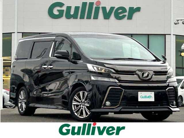 トヨタ ヴェルファイア Z Aエディション 佐賀県 2017(平29)年 6.2万km ブラック アルパイン11インチメモリーナビゲーション/・フルセグTV/CD/DVD/SD/Bluetooth/アルパイン12.8インチフリップダウンモニター/バックカメラ/前後ドライブレコーダー機能付デジタルインナーミラー/ビルトインETC/TVキャンセラー/両側パワースライドドア/100V電源/電子パーキングブレーキ/・AUTO HOLD機能/ハーフレザーシート/キャプテンシート/N席＋2列目オットマン/ISOFIX対応/革巻きステアリング/ステアリングリモコン/純正18インチアルミホイール/純正LEDヘッドライト/純正フォグランプ/純正フロアマット/純正ドアバイザ―/取扱説明書/クルーズコントロール/前後クリアランスソナー