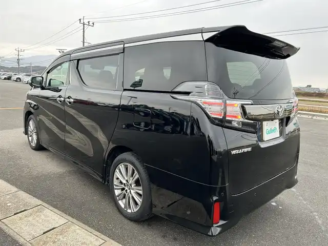 トヨタ ヴェルファイア Z Aエディション 佐賀県 2017(平29)年 6.2万km ブラック アルパイン11インチメモリーナビゲーション/・フルセグTV/CD/DVD/SD/Bluetooth/アルパイン12.8インチフリップダウンモニター/バックカメラ/前後ドライブレコーダー機能付デジタルインナーミラー/ビルトインETC/TVキャンセラー/両側パワースライドドア/100V電源/電子パーキングブレーキ/・AUTO HOLD機能/ハーフレザーシート/キャプテンシート/N席＋2列目オットマン/ISOFIX対応/革巻きステアリング/ステアリングリモコン/純正18インチアルミホイール/純正LEDヘッドライト/純正フォグランプ/純正フロアマット/純正ドアバイザ―/取扱説明書/クルーズコントロール/前後クリアランスソナー