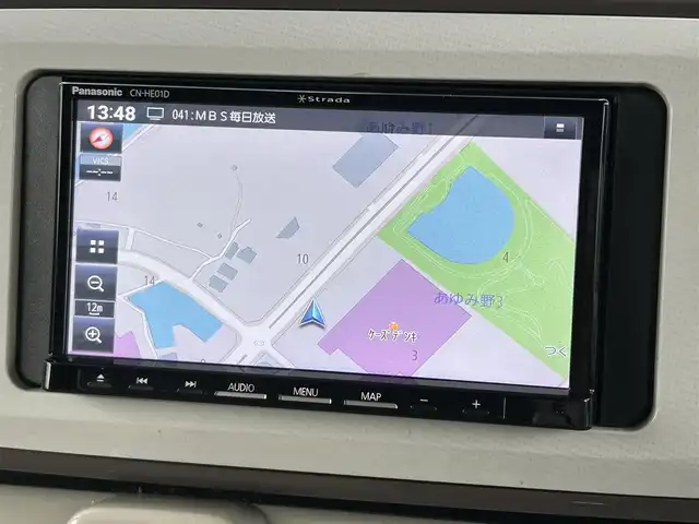 ダイハツ ムーヴ キャンバス 大阪府 2021(令3)年 2.2万km パールホワイトⅢ/ナチュラルベージュマイカメタリック 2トーン 社外ナビ　Stradaナビ/・Bluetooth/フルセグTV/CD/DVD/IPod/ラジオ/主要装備/・アラウンドビューモニター/・衝突軽減ブレーキ/・横滑り防止装置/・両側パワースライドドア/・ステアリングスイッチ/・ハロゲンヘッドライト/・オートマチックハイビーム/・ヘッドライトレベライザー/・フォグランプ/・純正ホイールキャップ/・純正フロアマット/・前後ドライブレコーダー/・ETC