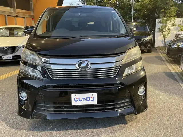 トヨタ ヴェルファイア 2．4Z 兵庫県 2012(平24)年 10.4万km ブラック (株)IDOMが運営する【じしゃロン西宮店】の自社ローン専用車両になります。こちらは現金またはオートローンご利用時の価格です。自社ローンご希望の方は別途その旨お申付け下さい/＊ETC/＊バックカメラ/＊フルセグ/＊サンルーフ/＊片側パワスラ/＊横滑り防止装置